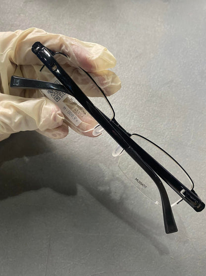 Plastic/Metal Frame JINS Glossy Black (AMTN15S122C94) Eyeglass