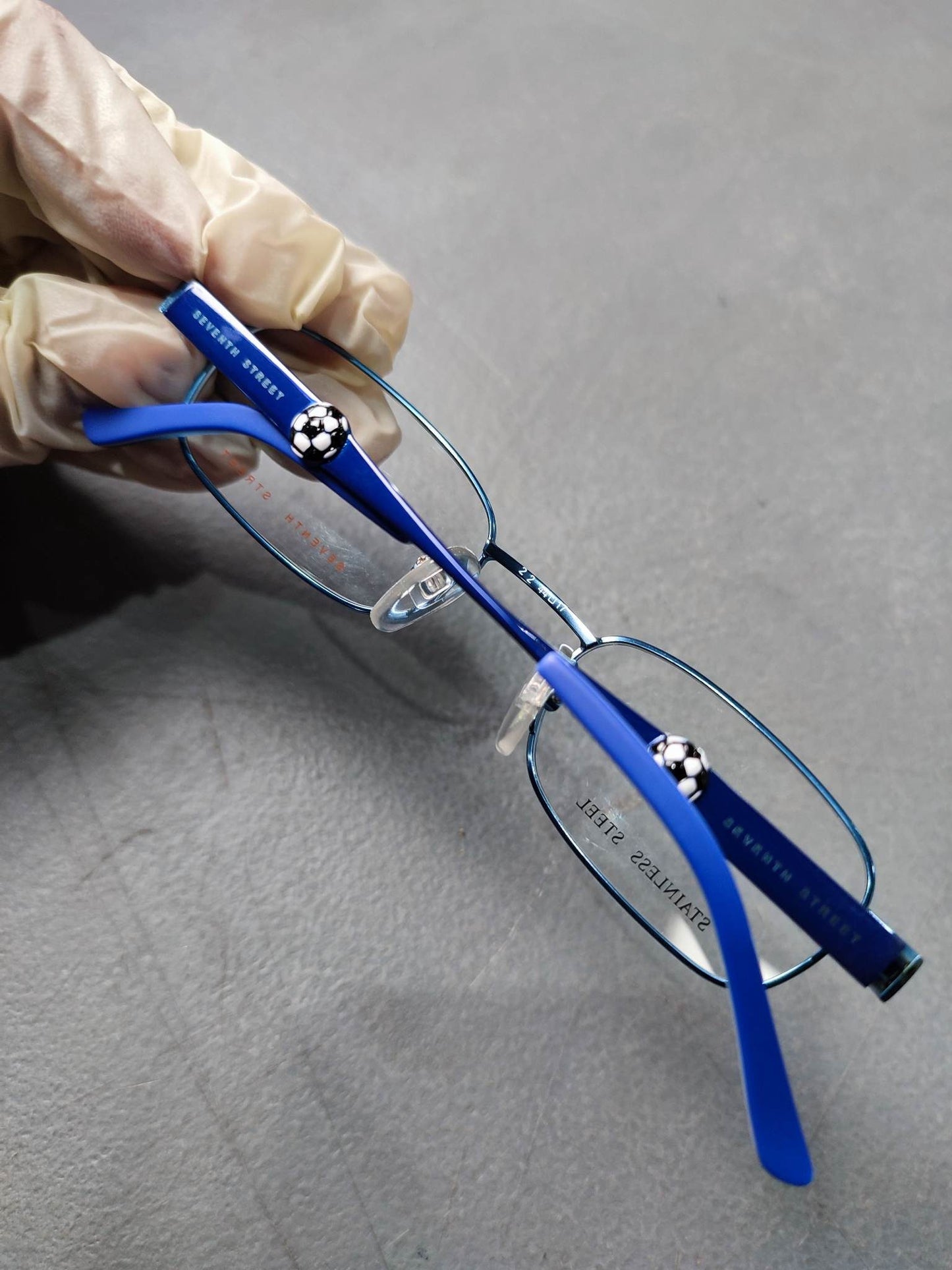 Plastic/Metal Frame SAFILO Mtalu Solblu (S155 TWD) Eyeglass
