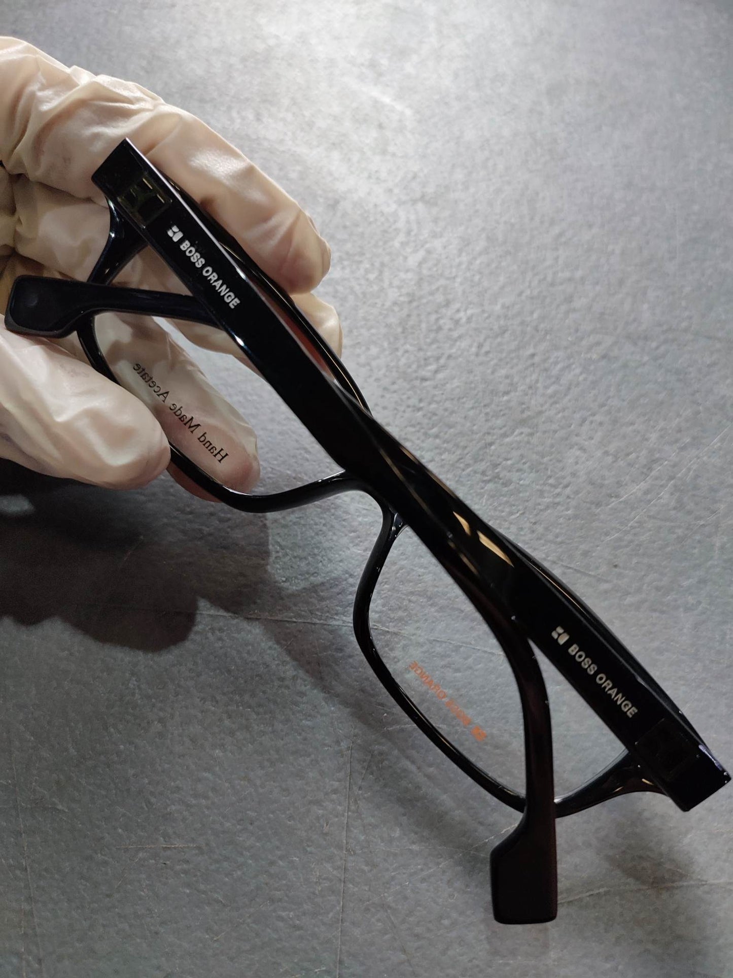 Plastic Frame BOSS ORANGE Glossy Black (B0 0009807) Eyeglass
