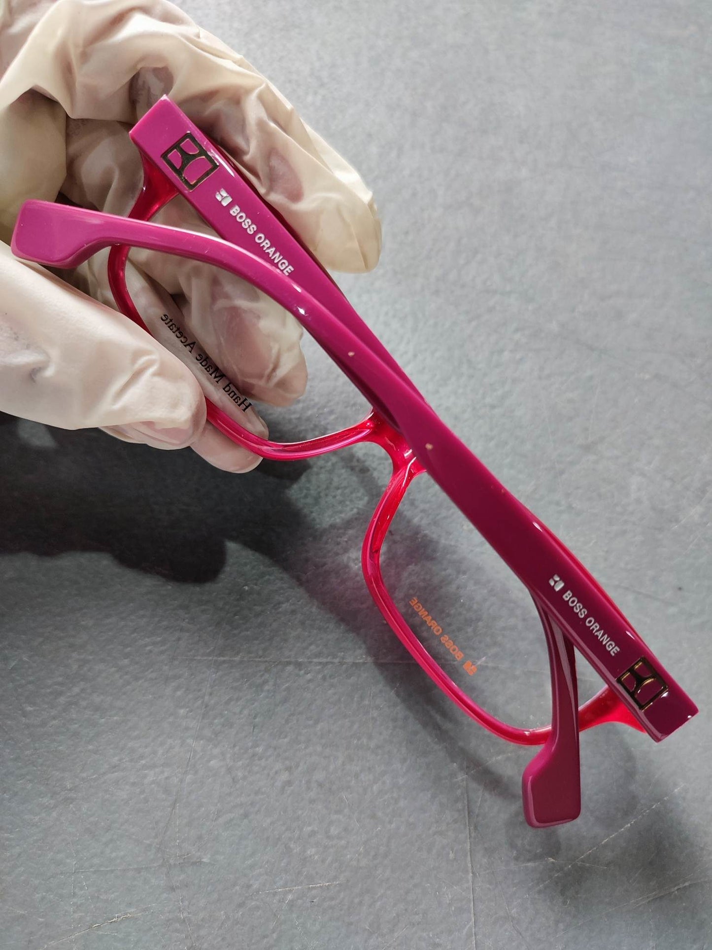 Plastic Frame BOSS ORANGE Pink/Black (B0 0009 SNY) Eyeglass