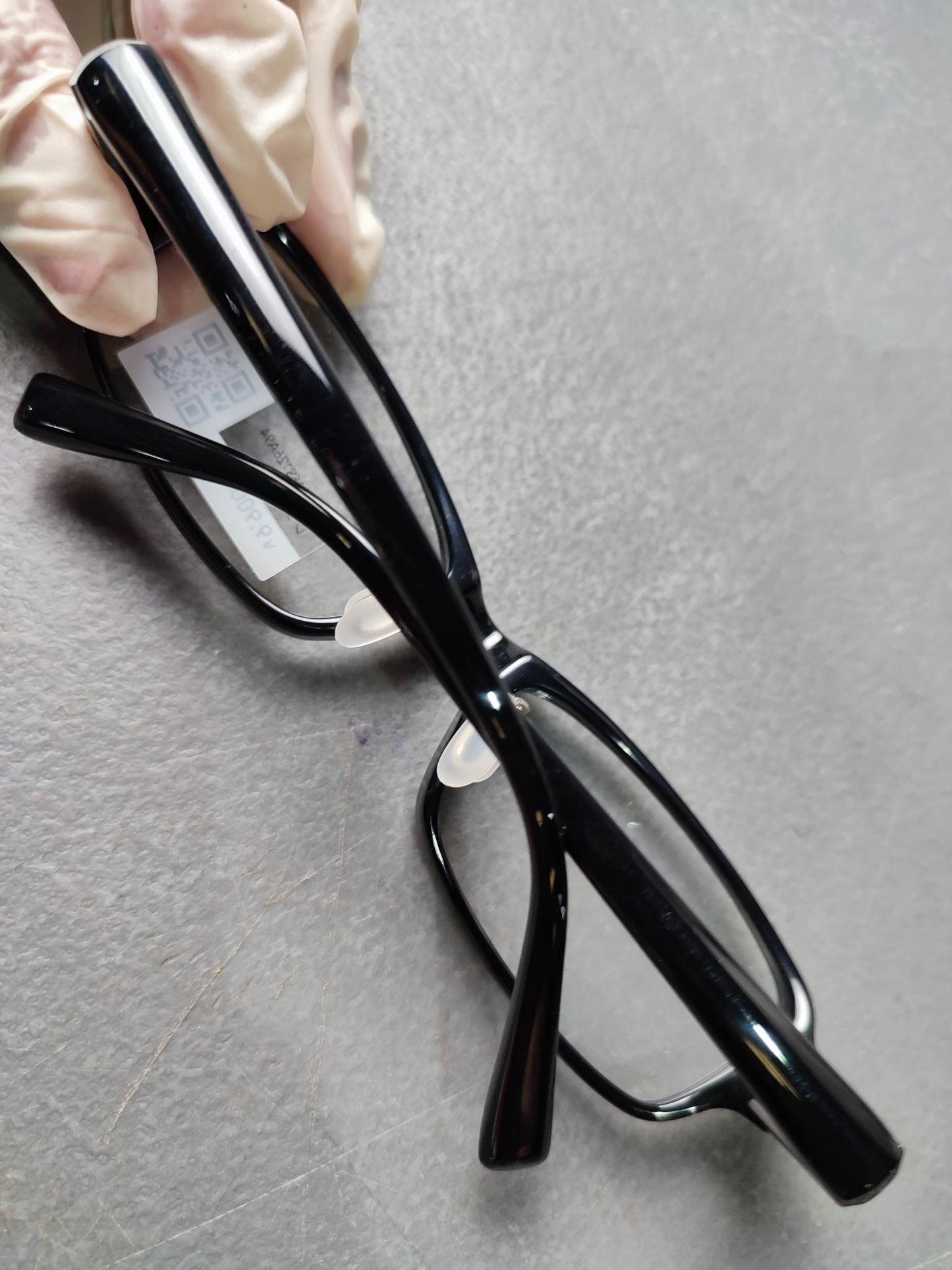 Plastic Frame JINS Glossy Black/Gray (AMCF15S126A94) Eyeglass