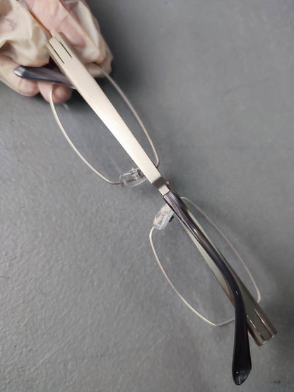 Plastic/Metal Frame JINS Matte Black (AMMN15S047H94) Eyeglass