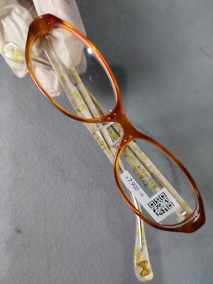 Plastic Frame JINS Floral/Yellow (ALCF15S182A182) Eyeglass