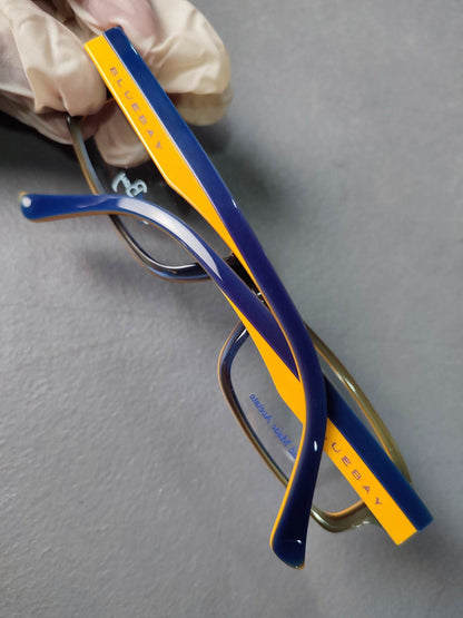 Plastic Frame SAFILO Blue Yellow (B&B 808 BZH) Eyeglass