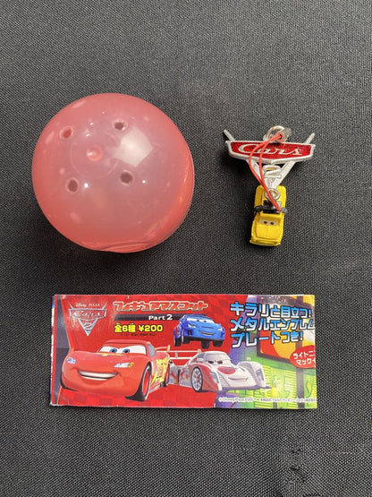 Takara Tomy Pixar Cars 2 Disney Characters Capsule World Gashapon - Factory Pull-out