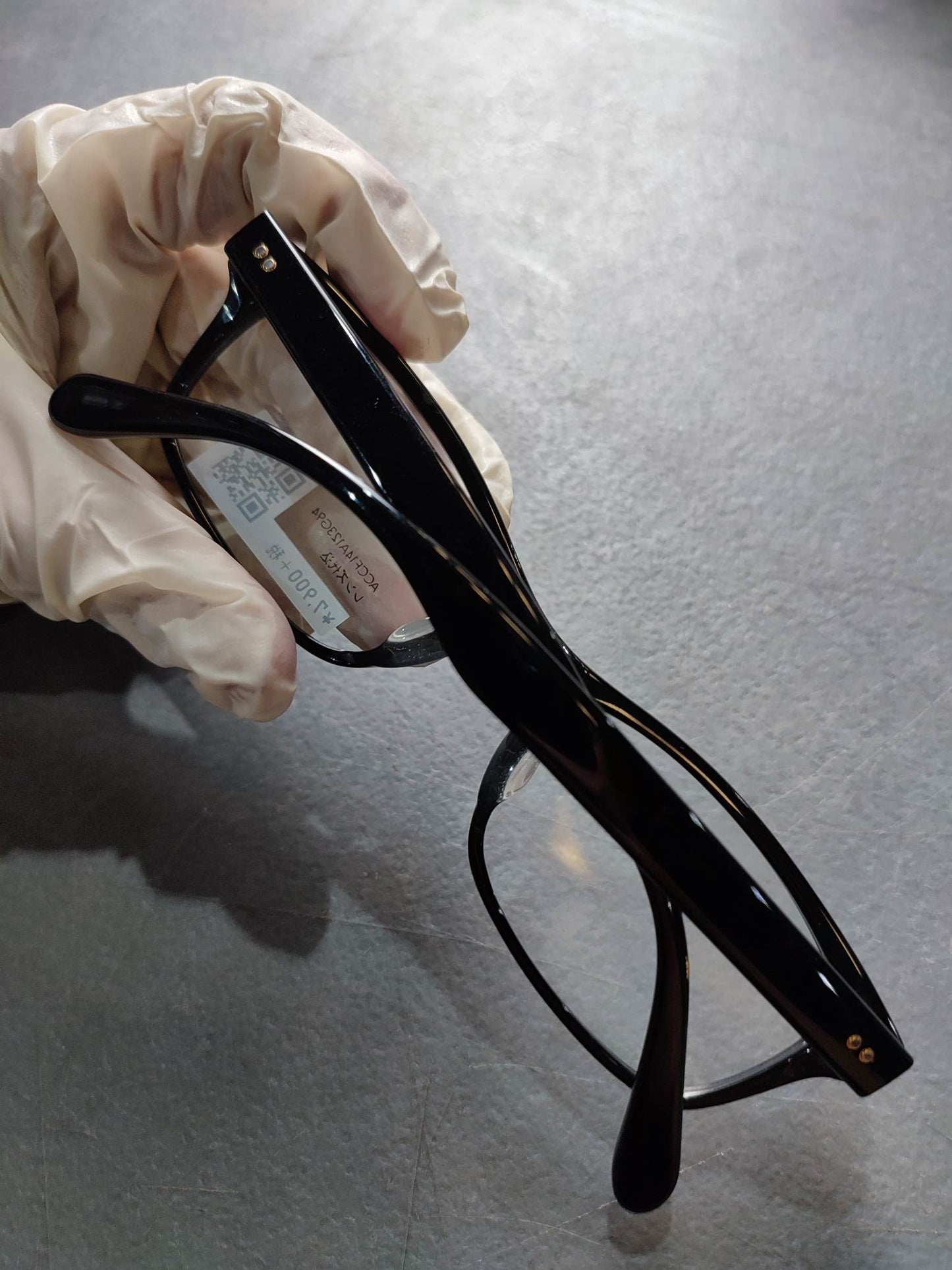 Plastic Frame JINS Glossy Black (ACCF14A123G94) Eyeglass