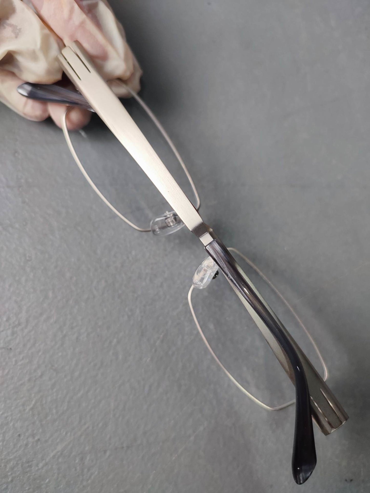 Plastic/Metal Frame JINS Matte Gray (MMF15S571F96) Eyeglass