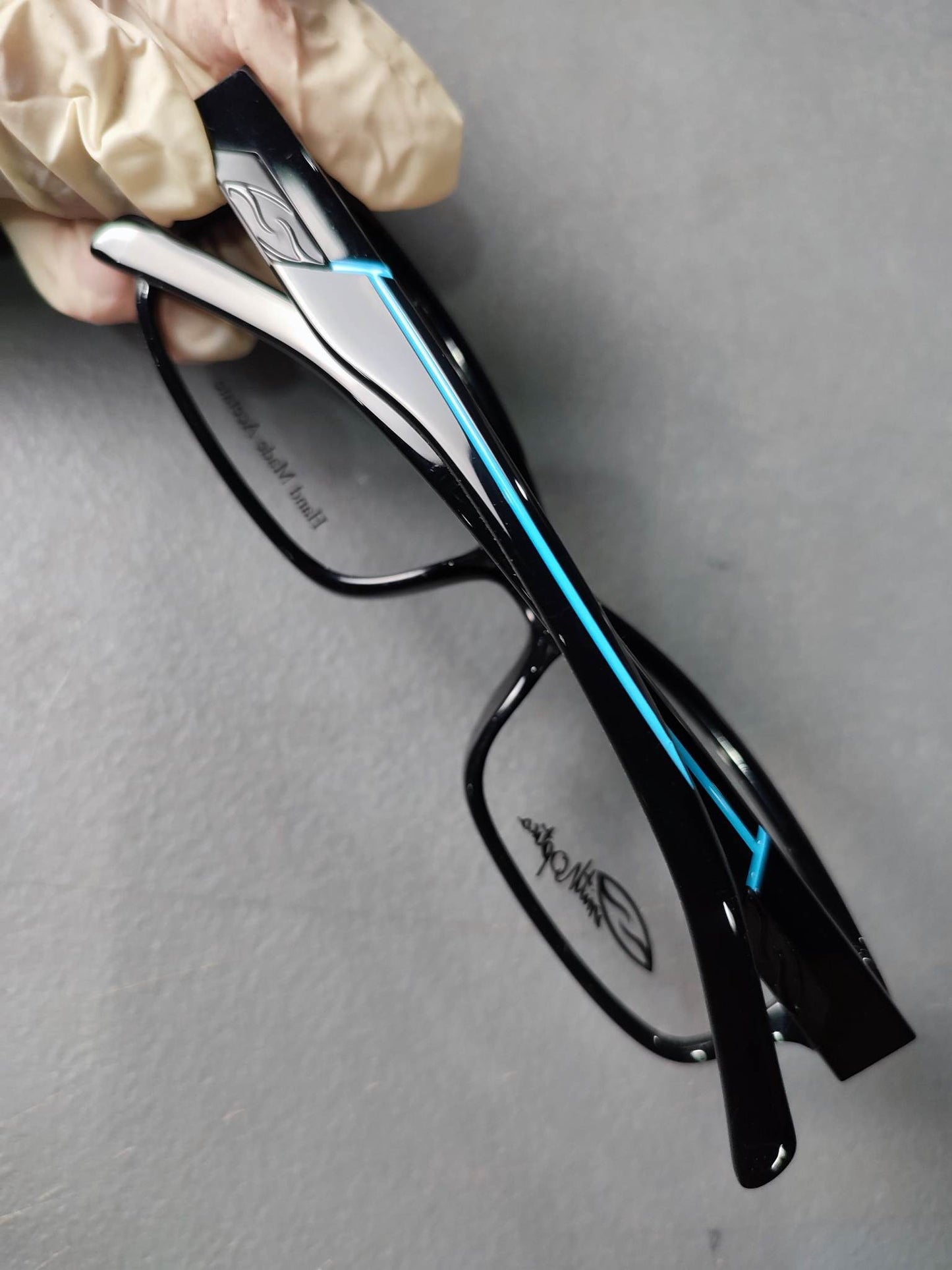 Plastic Frame SMITH OPTICS Glossy Black/Blue (CLAYPOOL QZ3) Eyeglass