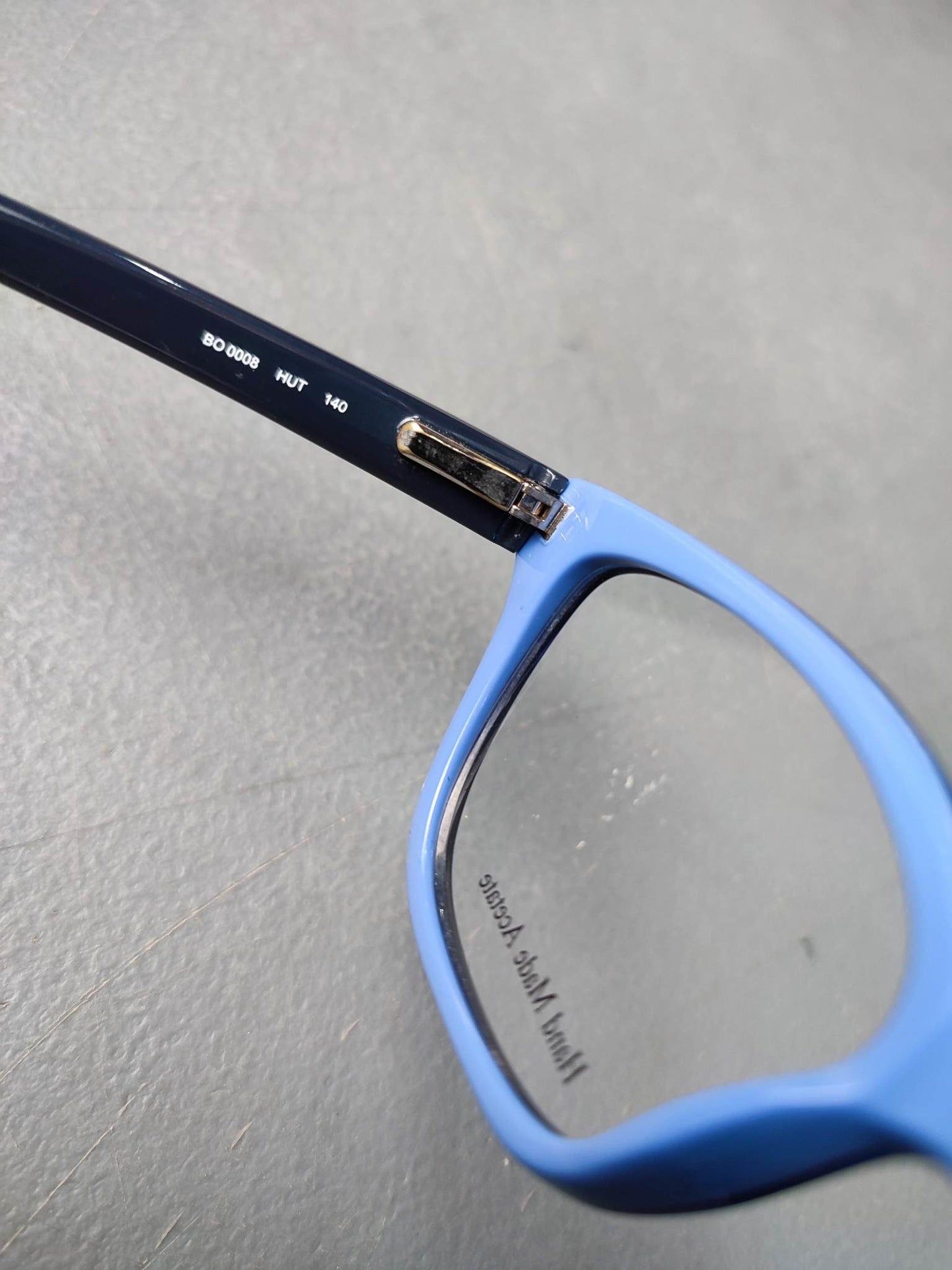 Plastic Frame BOSS ORANGE Ltbldkblblu (B0 0008 HUT) Eyeglass