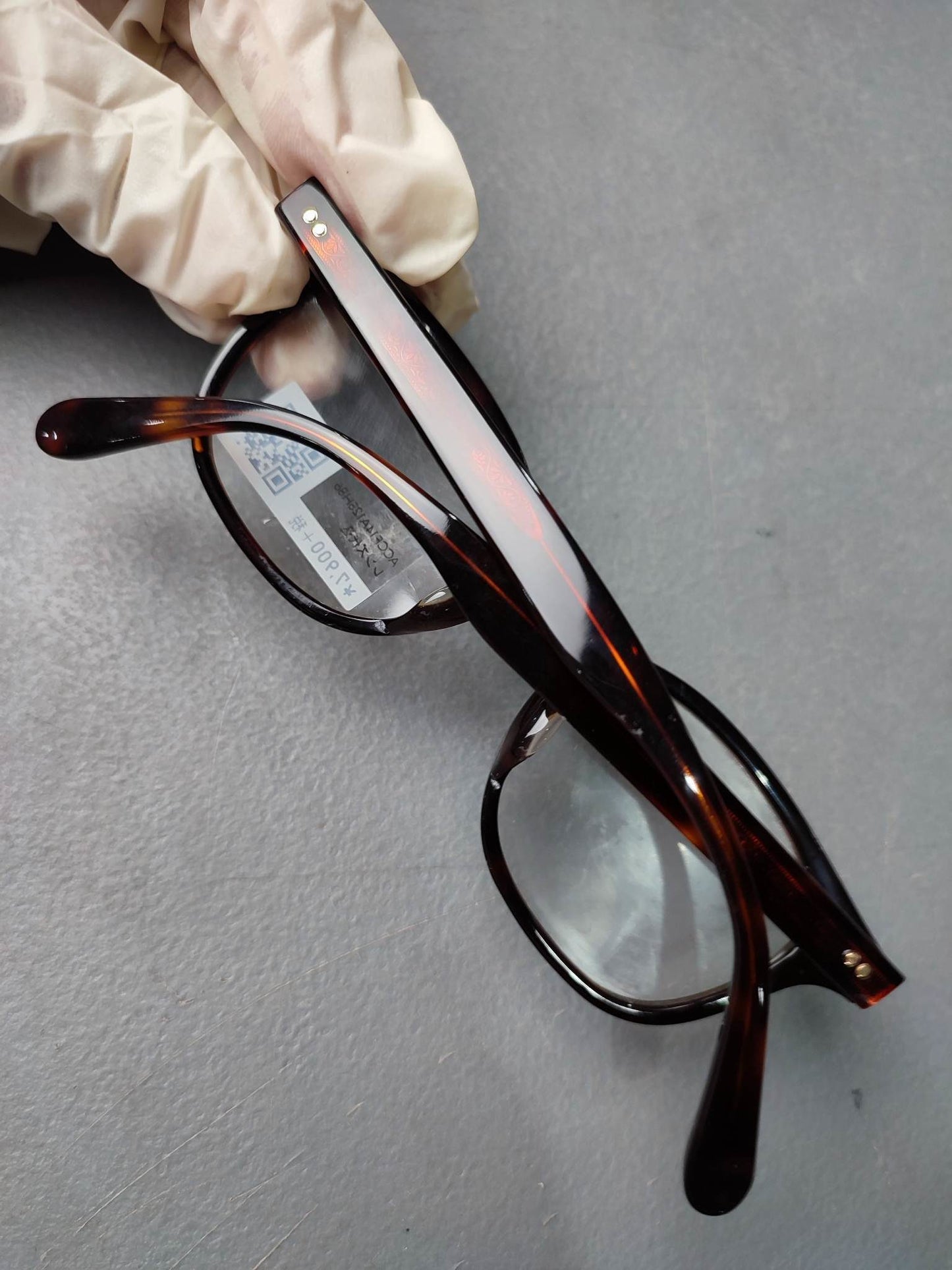 Plastic Frame JINS Black/Orange (ACCF14A125H86) Eyeglass