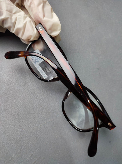 Plastic Frame JINS Black/Orange (ACCF14A125H86) Eyeglass