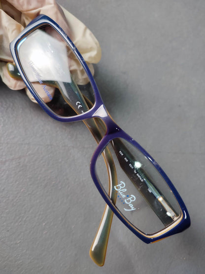 Plastic Frame SAFILO Blue Yellow (B&B 808 BZH) Eyeglass