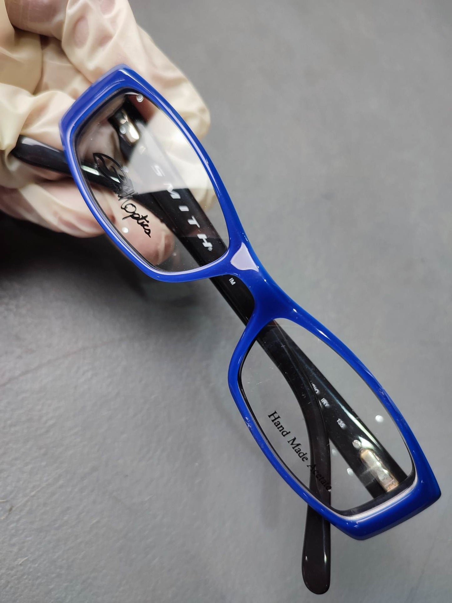 Plastic Frame SMITH OPTICS Lt Blue Black (Indio IRY) Eyeglass