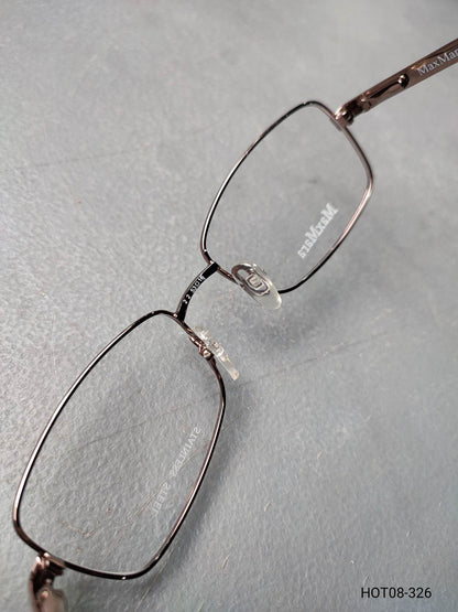 Plastic/Metal Frame MAX MARA Violet Brown (MM1115904) Eyeglass