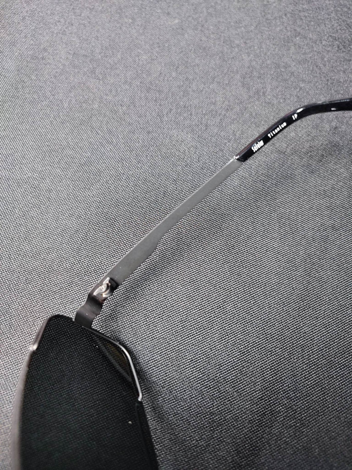 Metal Safelar Titanium Gray,Black (SF9009)-(Size:69-14-132) Sunglass
