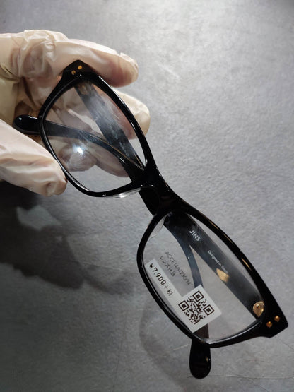 Plastic Frame JINS Glossy Black (ACCF14A123G94) Eyeglass