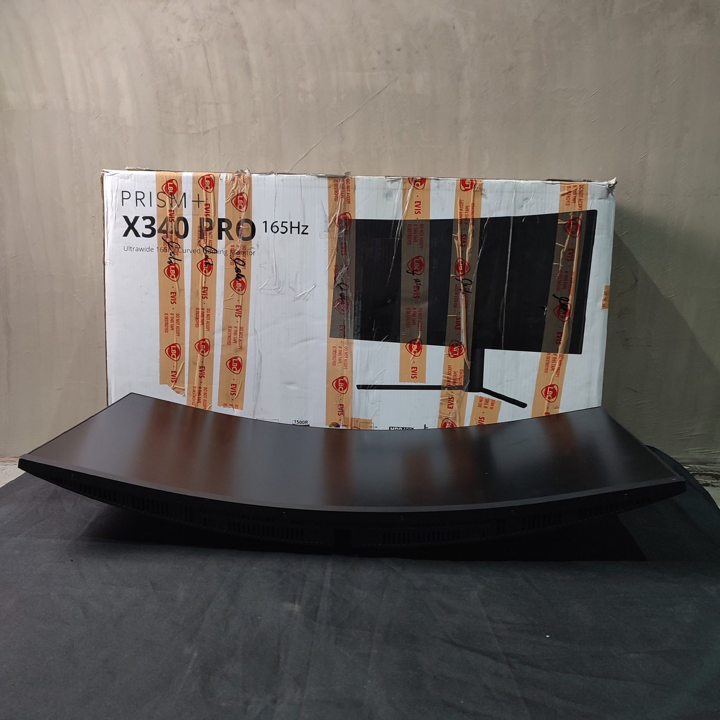 Prism+ X340 Pro 165 Hz Curved Gaming Monitor
