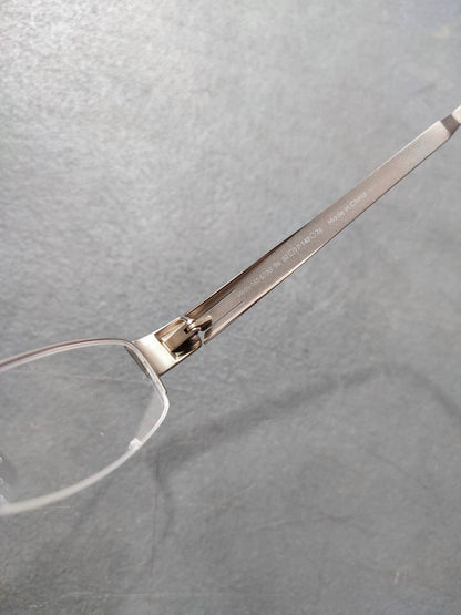 Plastic/Metal Frame JINS Silver (AMMN15S572G96) Eyeglass