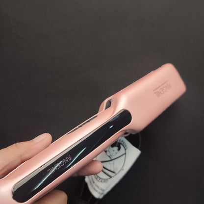 HY-098B Angenil Argan Oil Flat Iron Hair Straightener - Pink