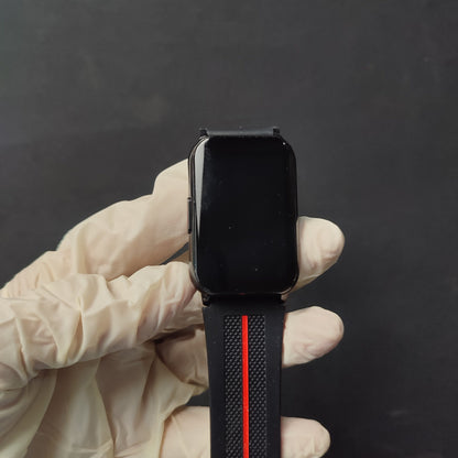 H76 Smart Watch Your Fitness And Health Tracker - Black