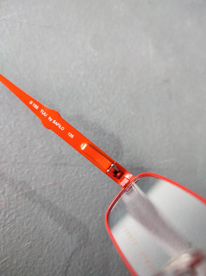 Stainless Metal Frame SAFILO Red (S155TUU) Eyeglass