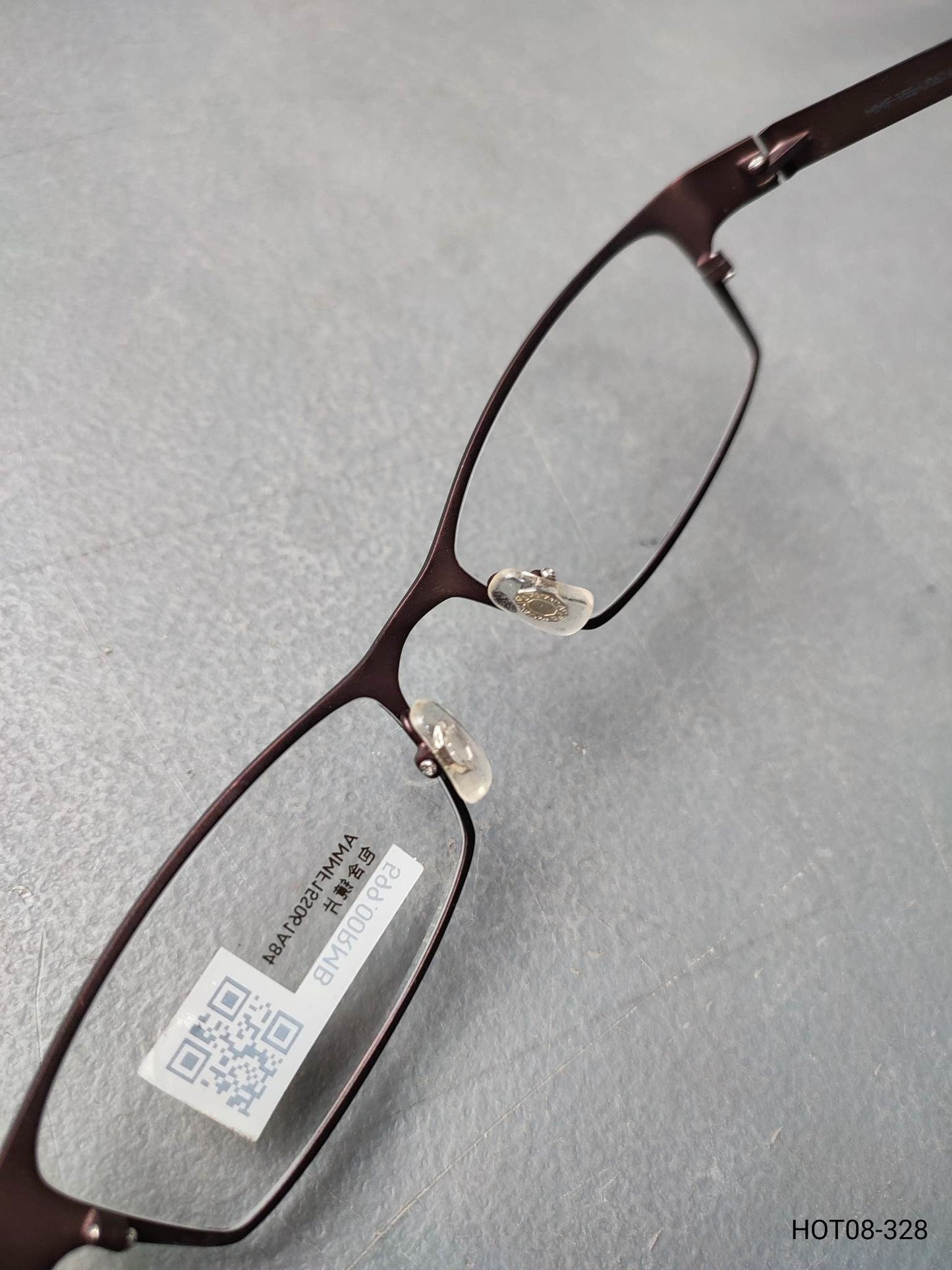 Plastic Frame JINS Matte Brown (AMMF15S061A84) Eyeglass