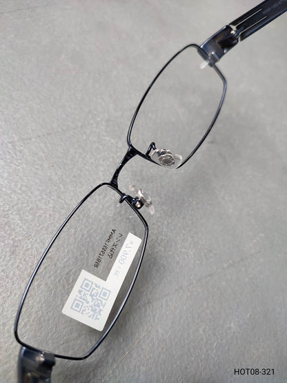 Plastic/Metal Frame JINS Glossy Blue (AMMF15S571B58) Eyeglass