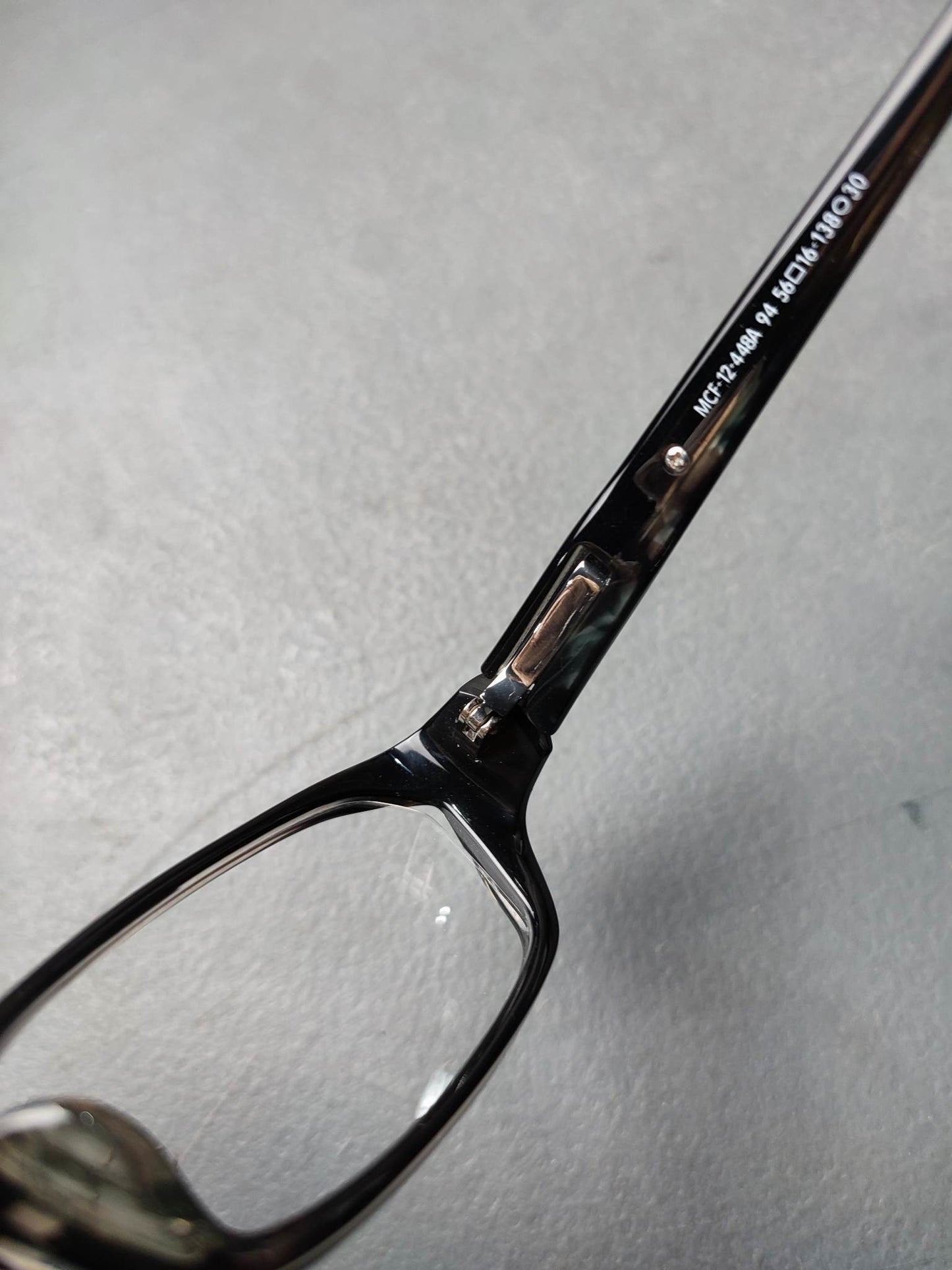Plastic Frame JINS Black AMCF12448A94 (AMCF12448A94) Eyeglass