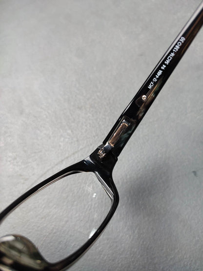 Plastic Frame JINS Black AMCF12448A94 (AMCF12448A94) Eyeglass