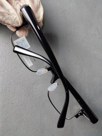 Plastic Frame JINS Black (AMMF-15S123C94) Eyeglass