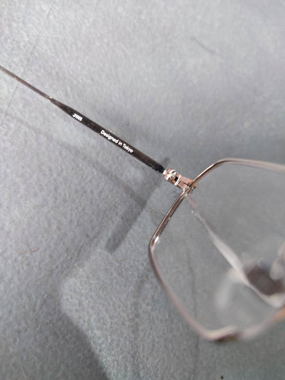 Stainless Metal Frame JINS Silver (MMF-15S-055E) Eyeglass