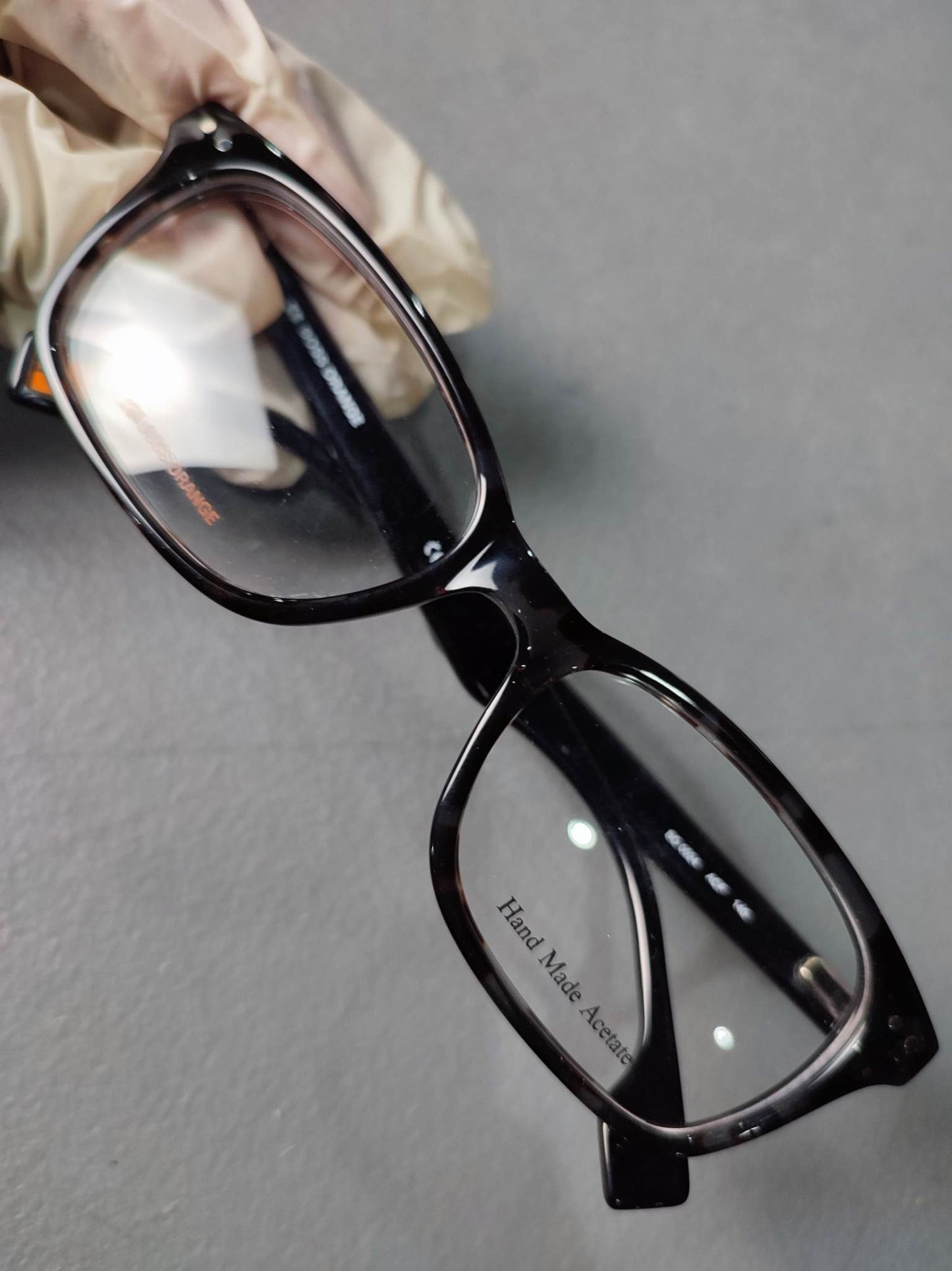Plastic Frame BOSS ORANGE Black/Gray (BO 0024 ACF) Eyeglass