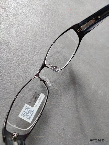 Plastic Frame JINS Glossy Black (AMMN15S067D93) Eyeglass