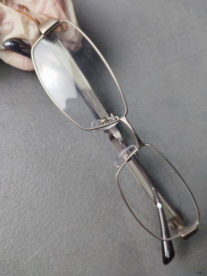 Plastic/Metal Frame JINS Matte Gray (MMF15S571F96) Eyeglass