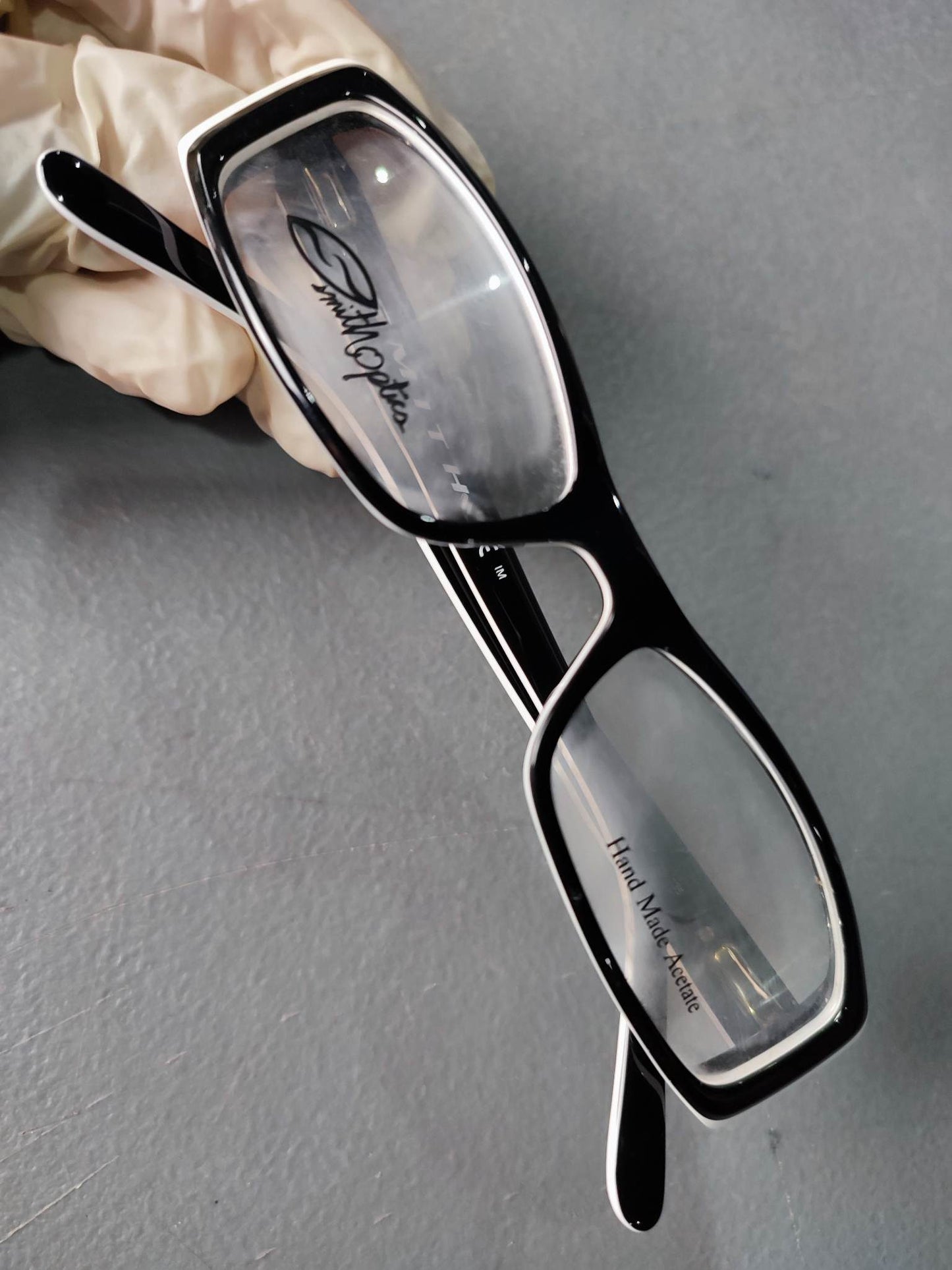 Plastic Frame SAFILO Black/White (INDIO 32W) Eyeglass