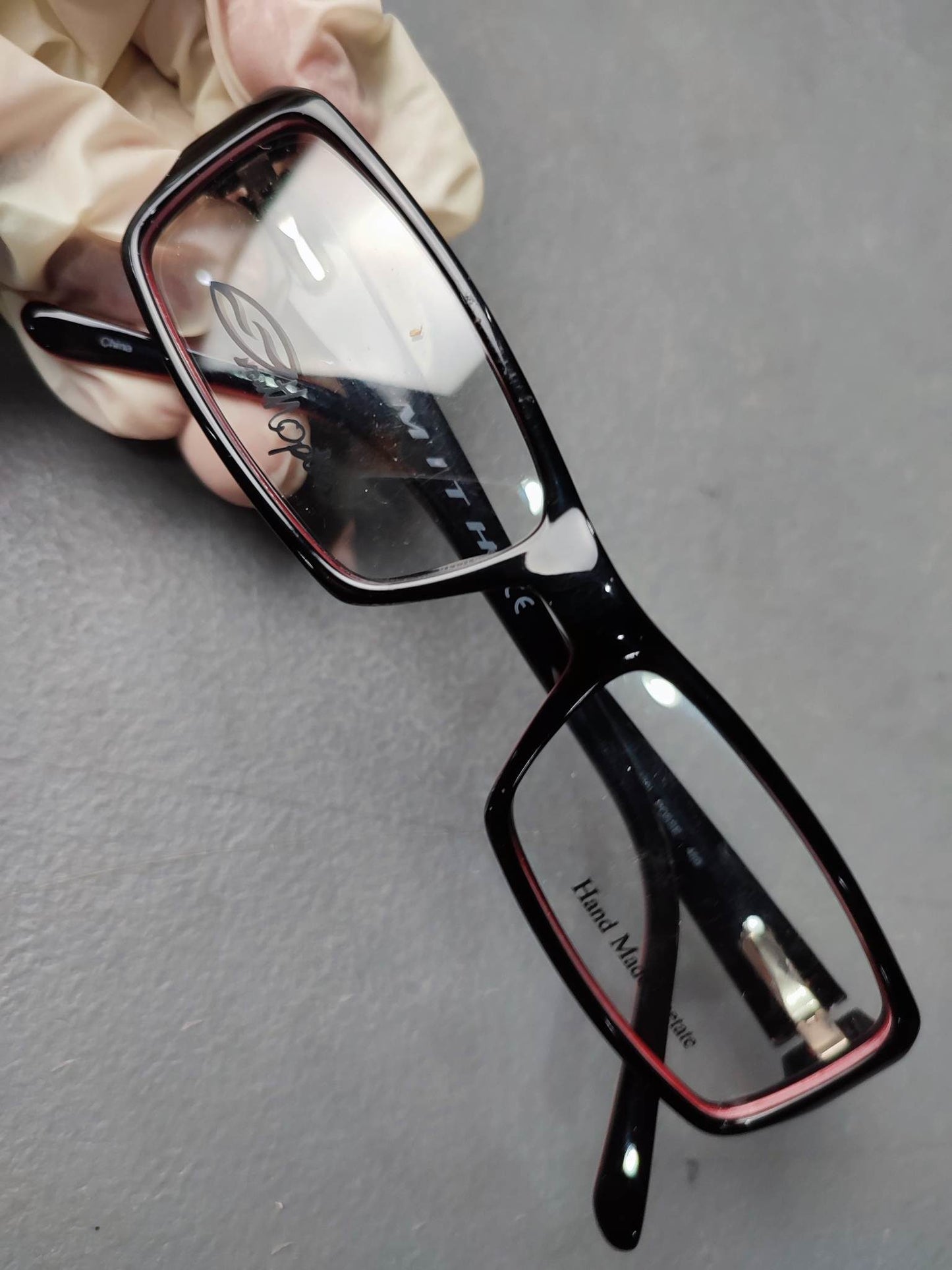 Plastic Frame SMITH OPTICS Black Red Blck (POSSE 459) Eyeglass