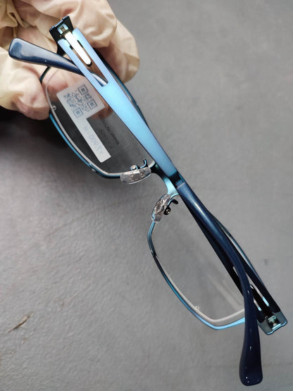 Plastic Frame JINS Matt Blue (AMMN74A264B58) Eyeglass