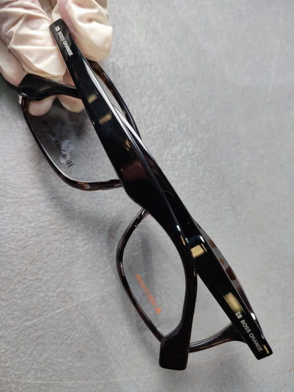 Plastic Frame BOSS ORANGE Black/Gray (B0 0024 ACF) Eyeglass