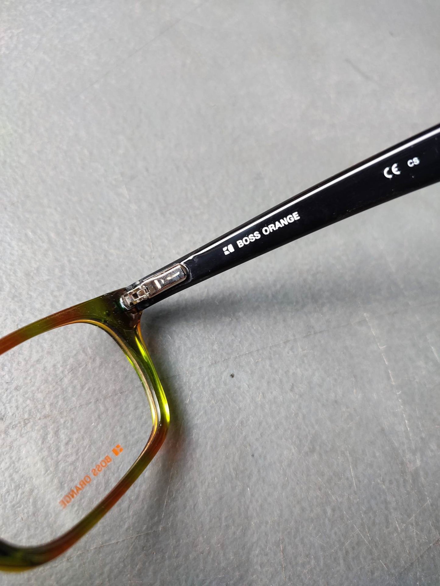 Plastic Frame BOSS ORANGE Brown/Green(BO-0024AF6) Eyeglass