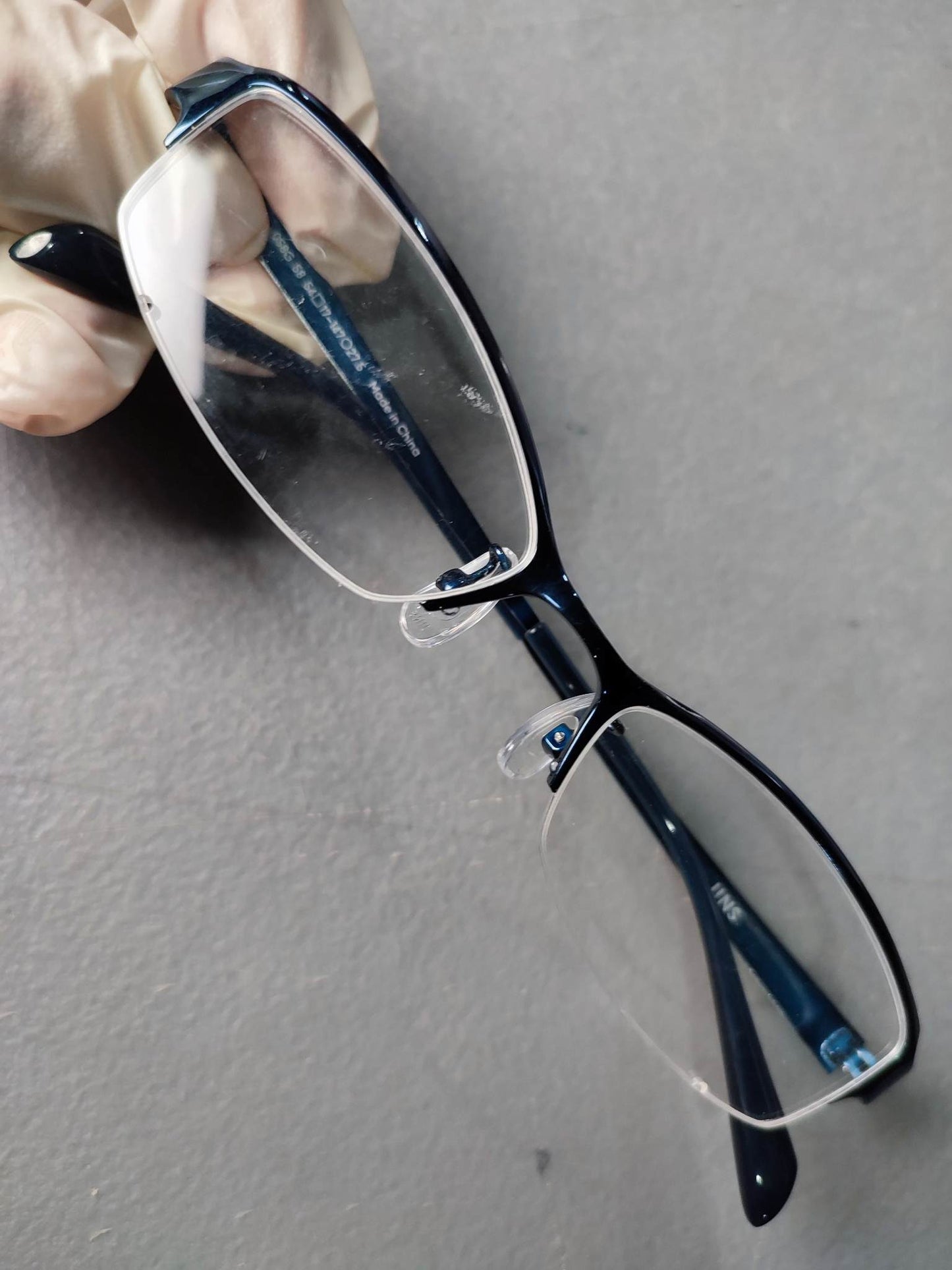 Plastic Frame JINS Tcorhe Blue (ALCF15S183A153) Eyeglass