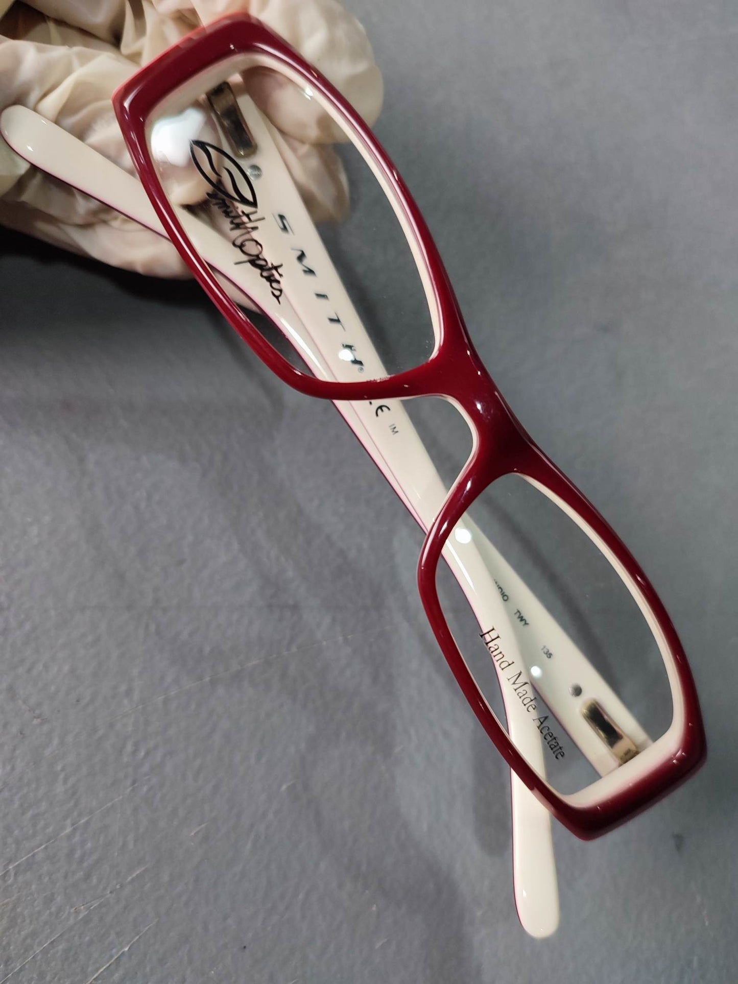 Plastic Frame SMITH OPTICS Maroon/White (INDIO TWY) Eyeglass