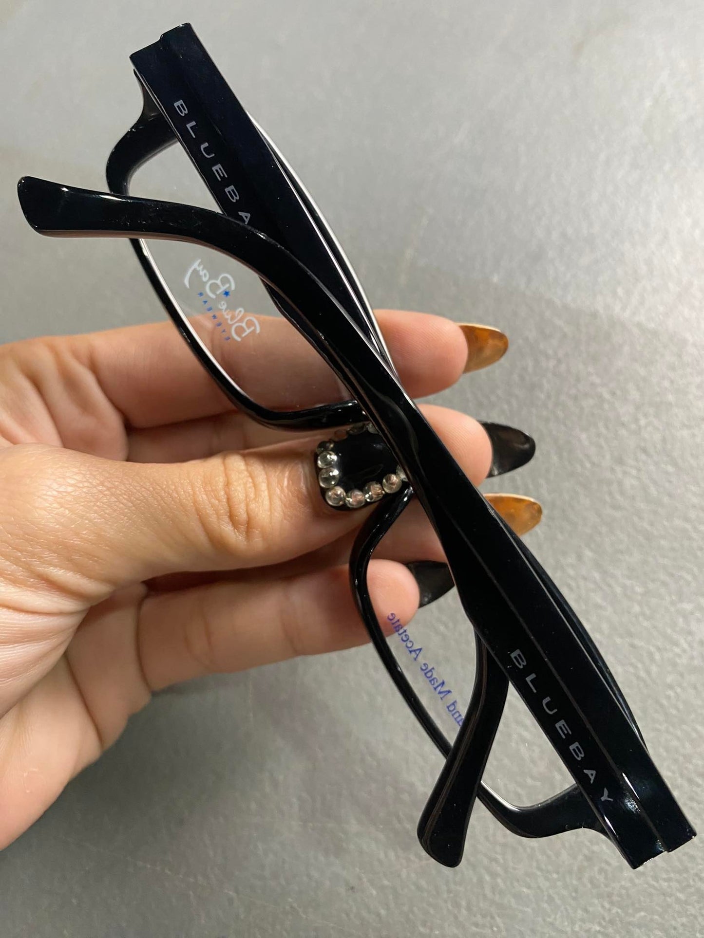 Plastic Frame SAFILO Glossy Black (B&B 808 807) Eyeglass
