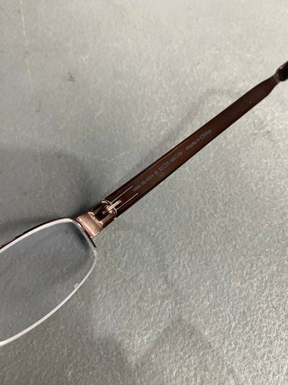 PlasticMetal Frame JINS Glossy Brown (AMMN15S572A05) Eyeglass