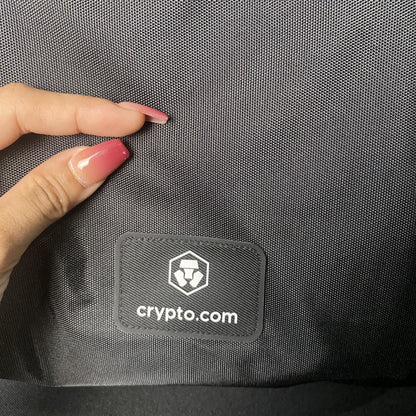 Crypto Black Pulls String Bag - Factory Pull-out