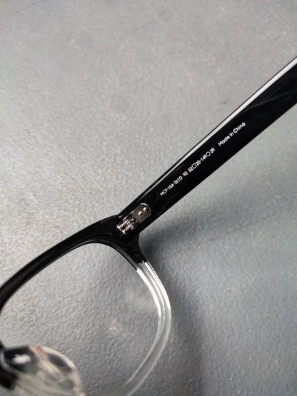 Plastic Frame JINS Black/Transparent White (AMCF15A261D93) Eyeglass