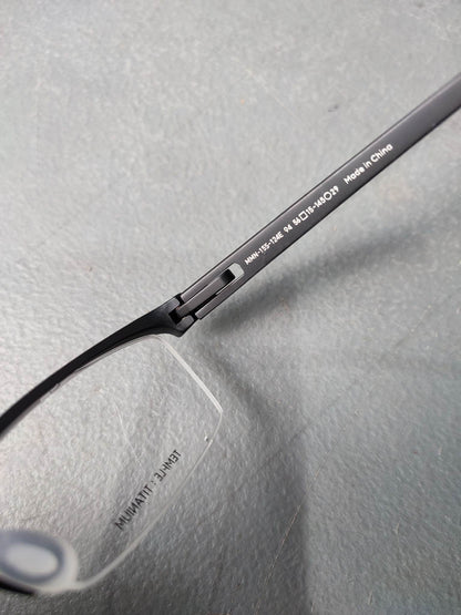 Plastic Frame JINS Matte Black (AMMN15S124E94) Eyeglass