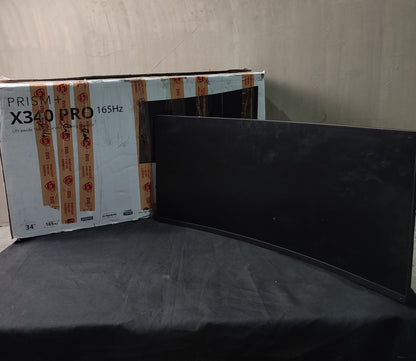 Prism+ X340 Pro 165 Hz Curved Gaming Monitor
