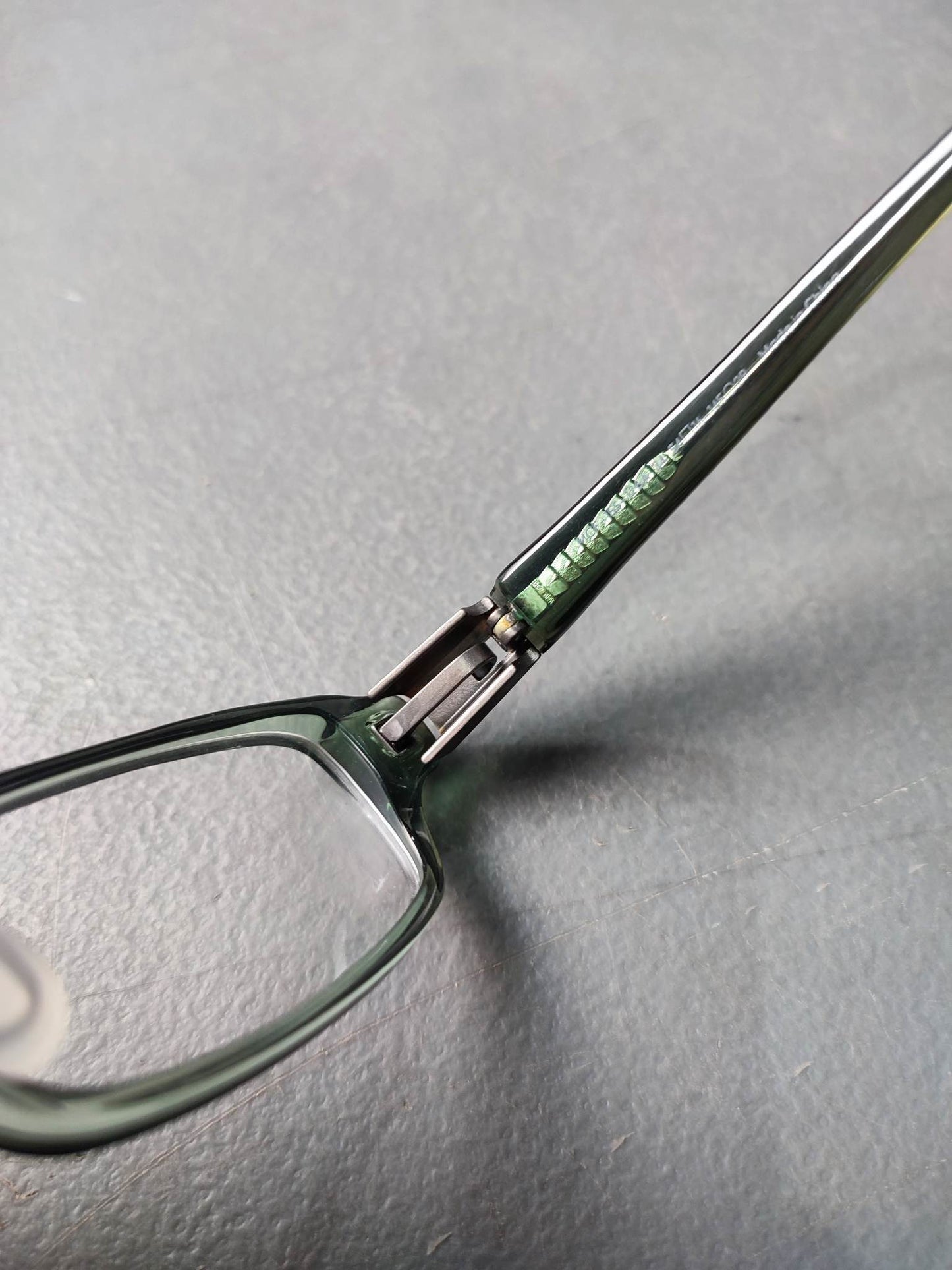 Plastic Frame JINS Tranparent Green (AMCF15S126A34) Eyeglass