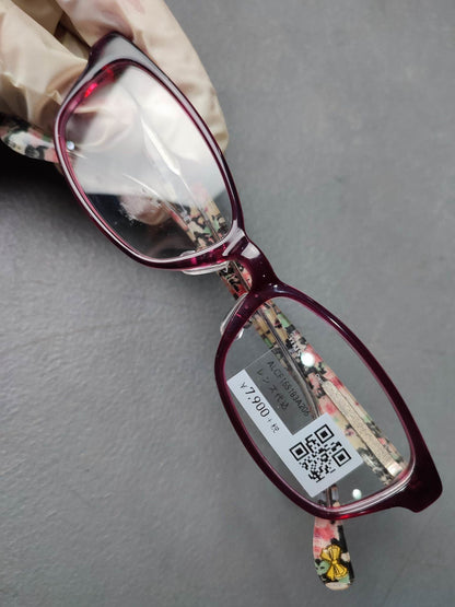 Plastic Frame JINS Floral/Pink (ALCF15S183A206) Eyeglass