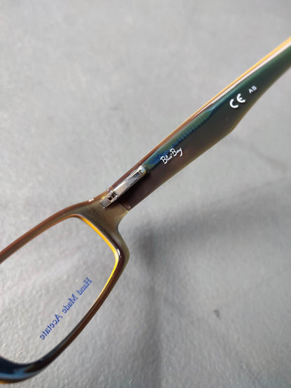 Plastic Frame SAFILO Blue Yellow (B&B 808 BZH) Eyeglass